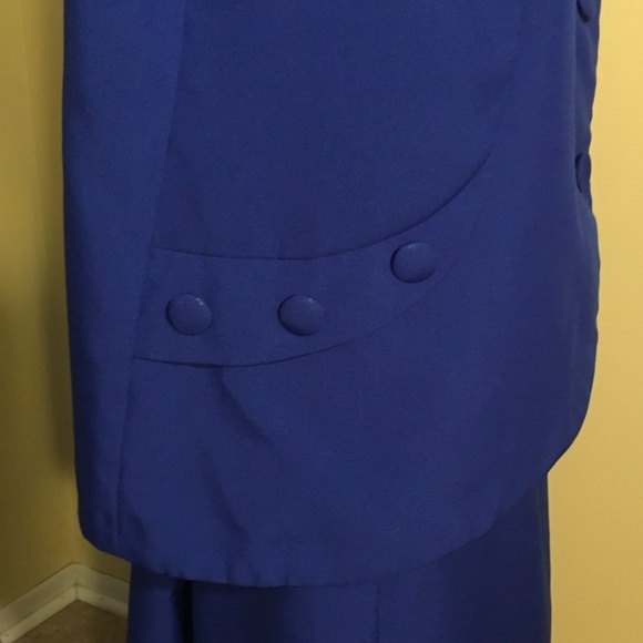 Allison Woods Blue 2pc Business Suit size 22W - Picture 5 of 6